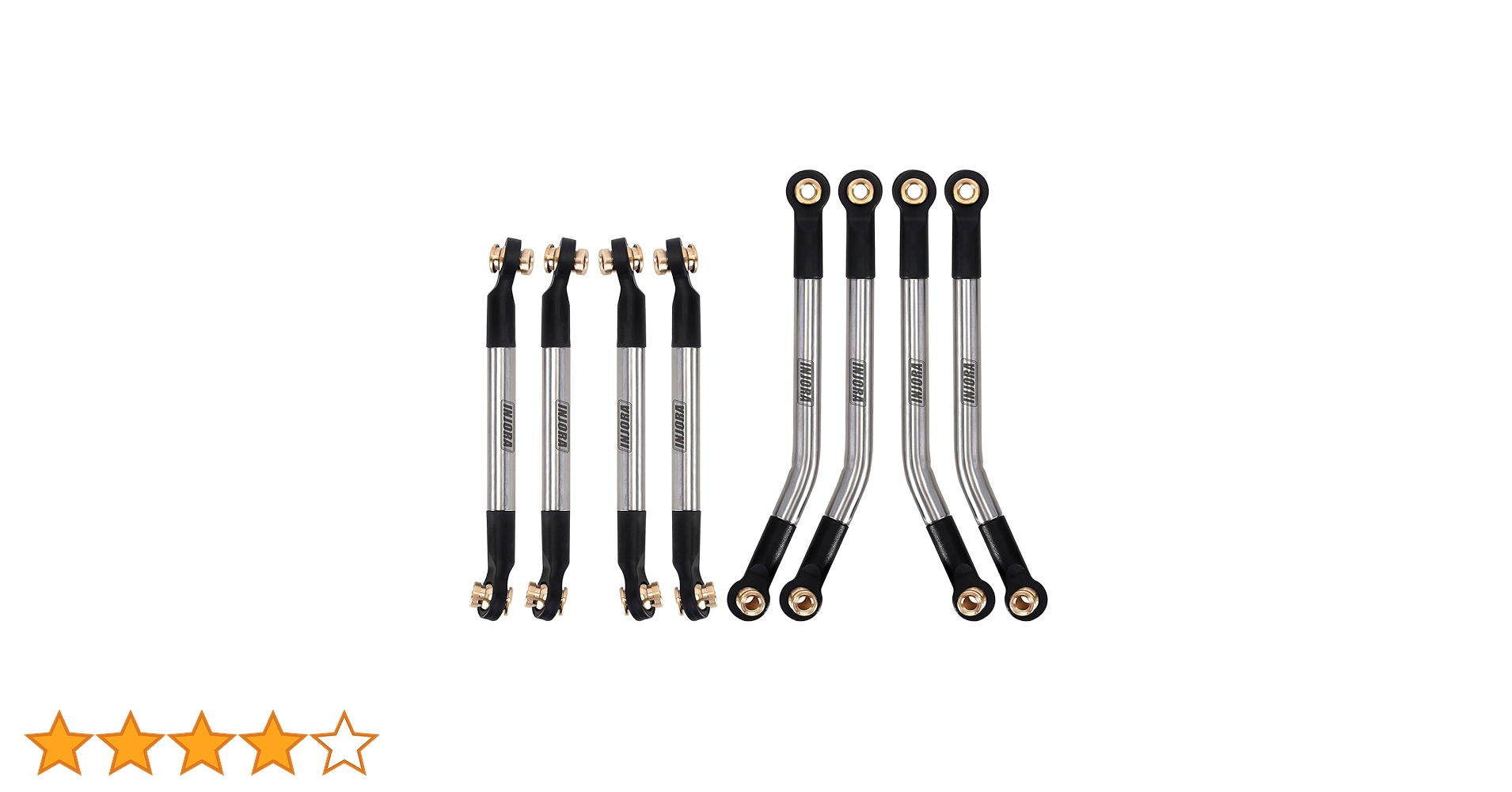 Amazon | INJORA ハイクリアランスリンクセット - ステンレススチール